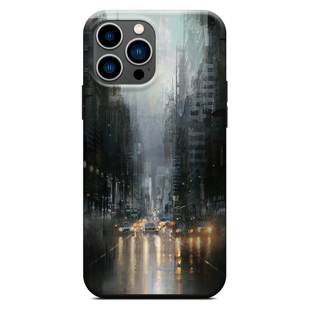 October Rain iPhone Case