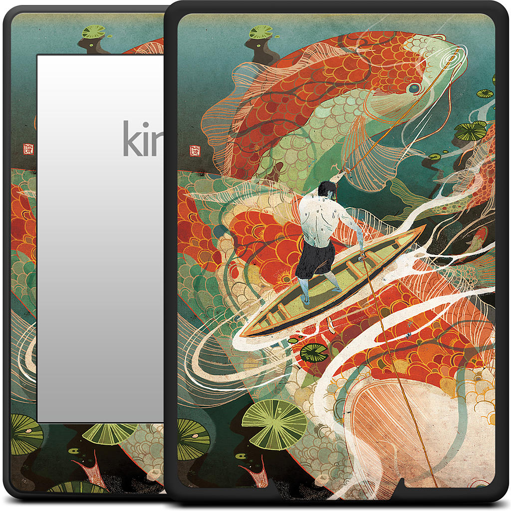 Koi Dance Kindle Skin