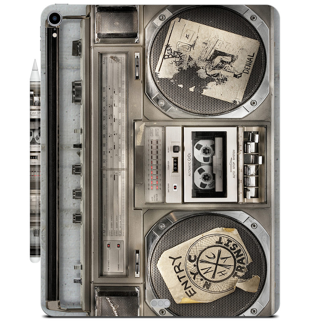 Boombox II iPad Skin