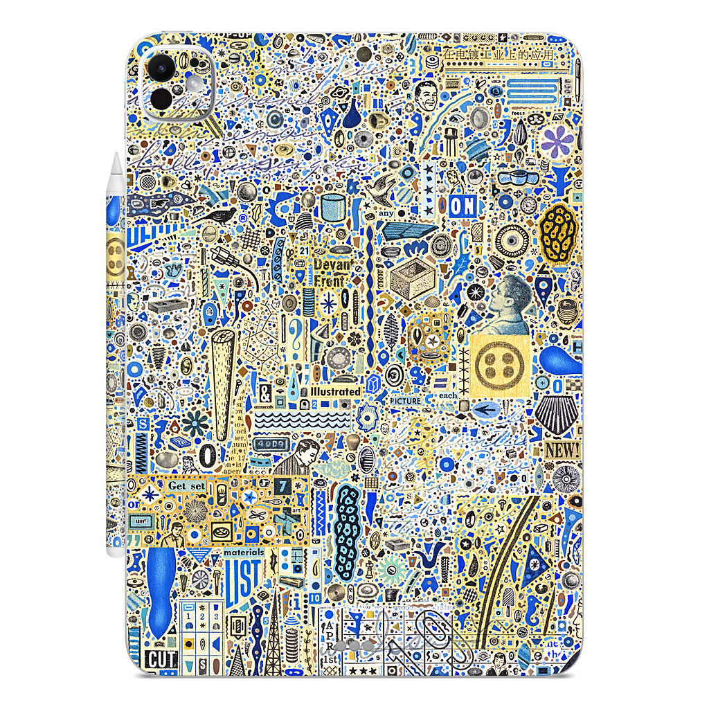 Particulates iPad Skin