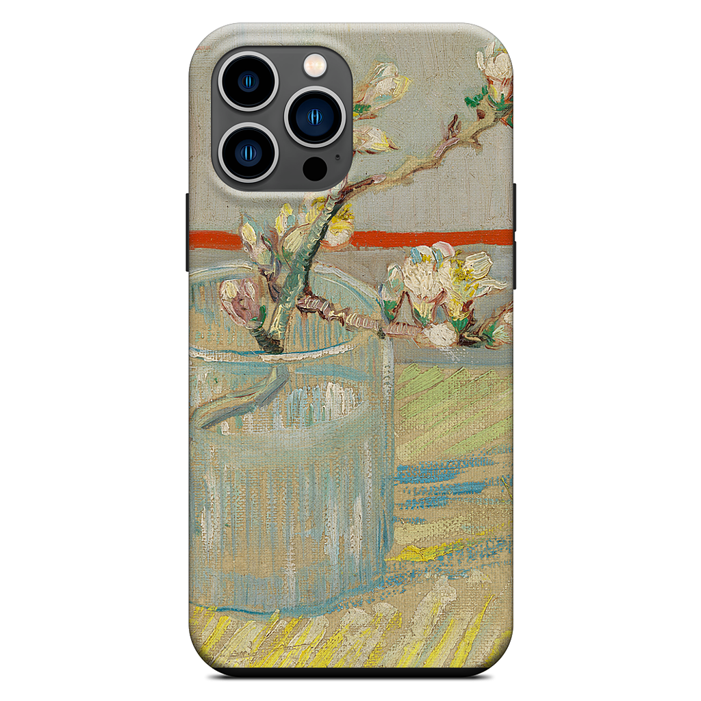 Spring of Flowering Almond in a Glass iPhone Case