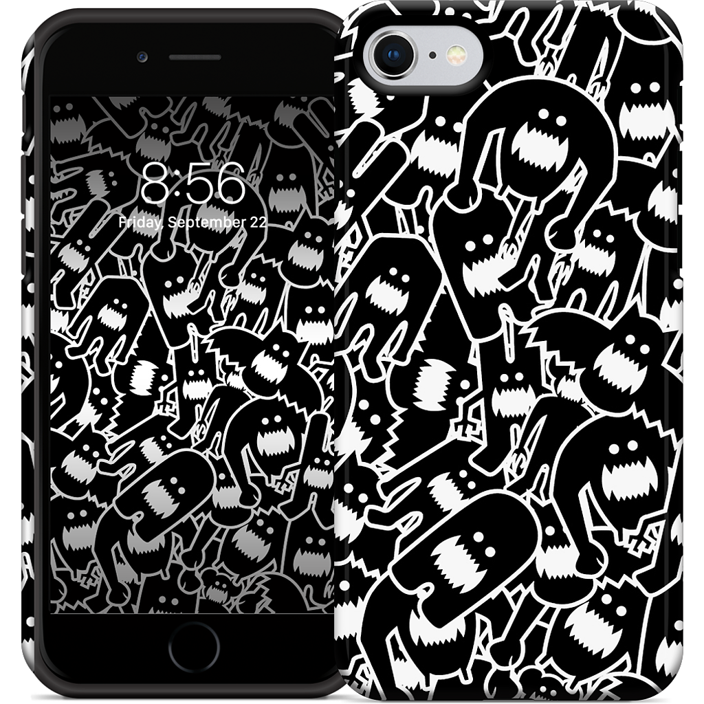 Monster Collage 2 iPhone Case