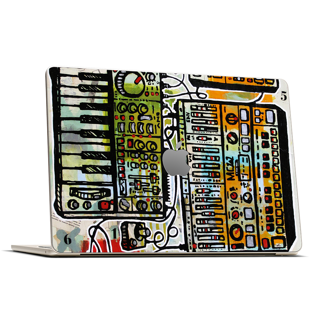 Control Voltages MacBook Skin