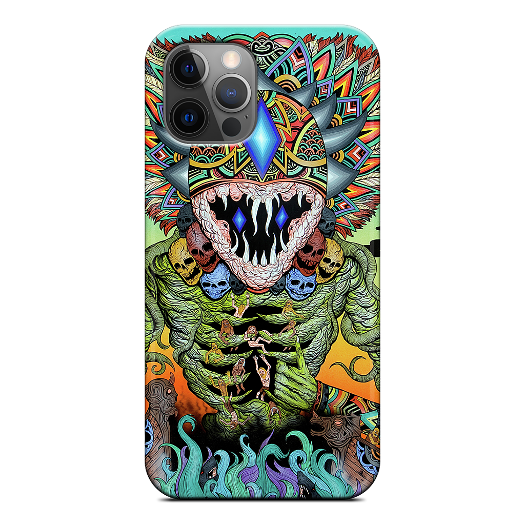 A Gleaming Destroyer iPhone Case