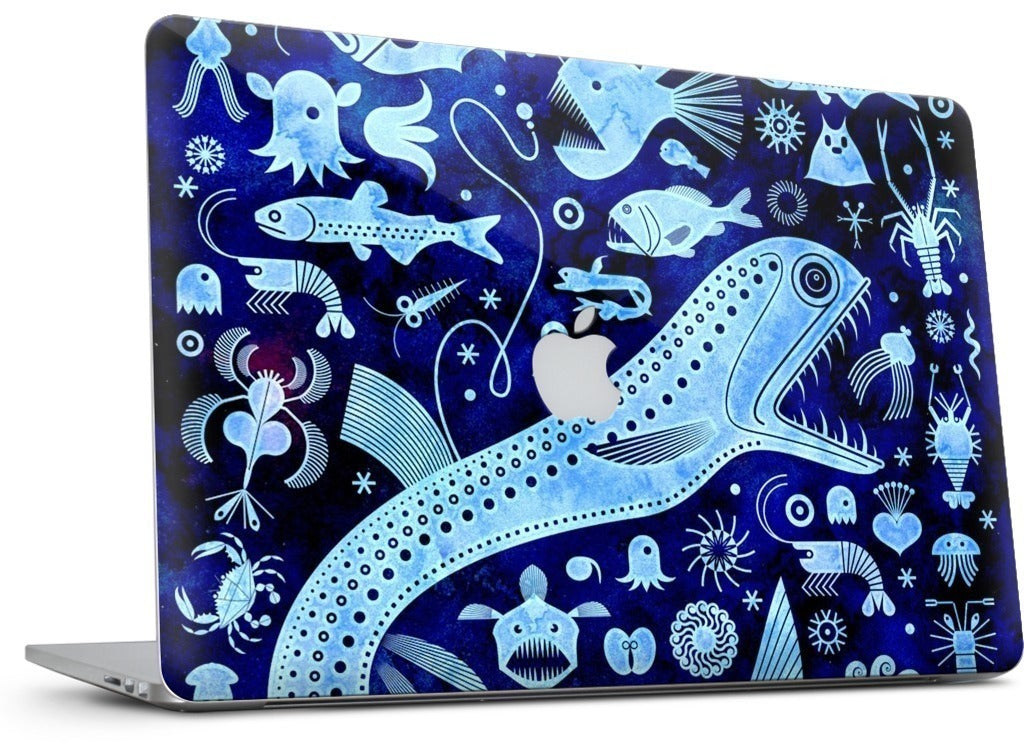 The Abyssal Zone MacBook Skin