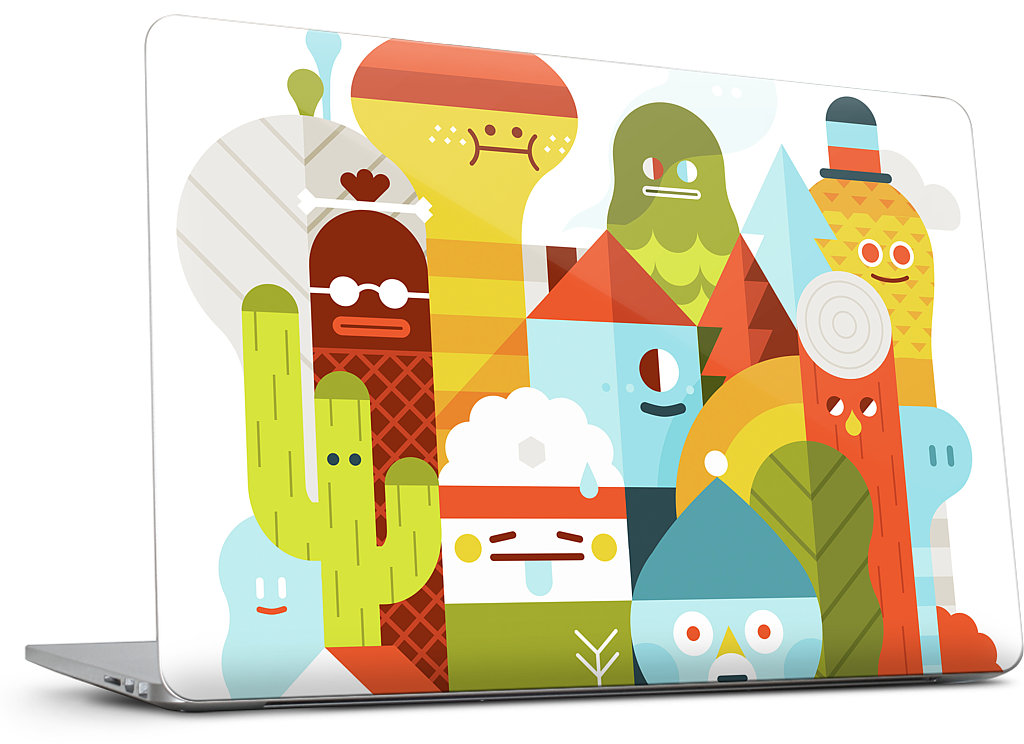 City MacBook Skin