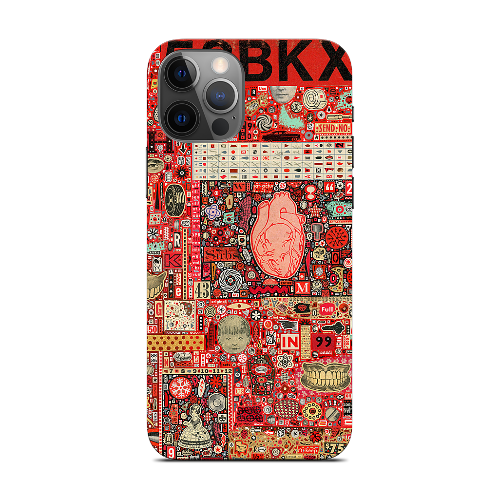 Big Numbers - Heart and Teeth iPhone Skin
