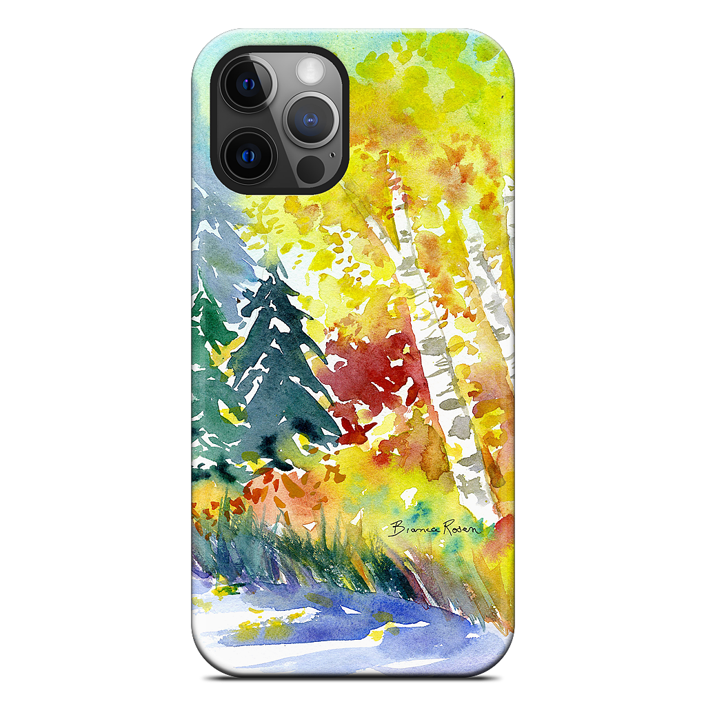 Fall Trees iPhone Case