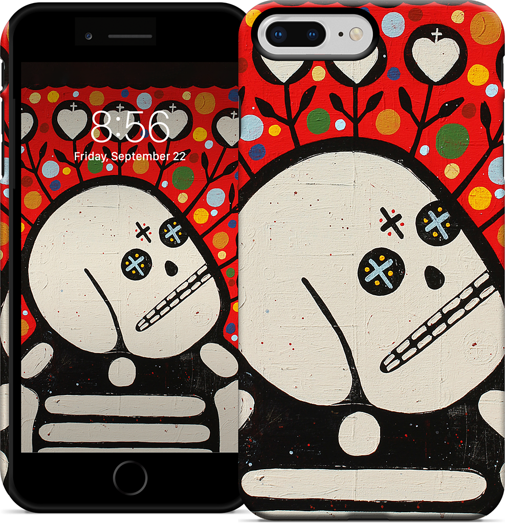 Surrounded By Love iPhone Case