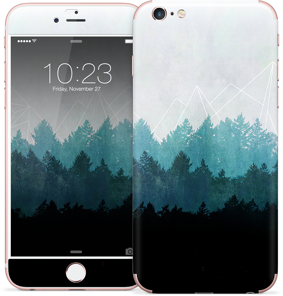 Woods Abstract iPhone Skin