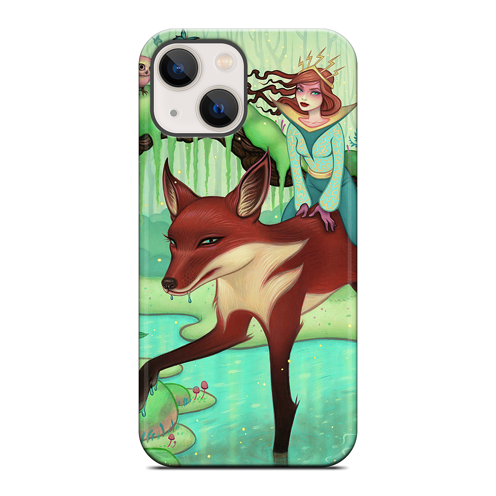 The Fox's Respite iPhone Case