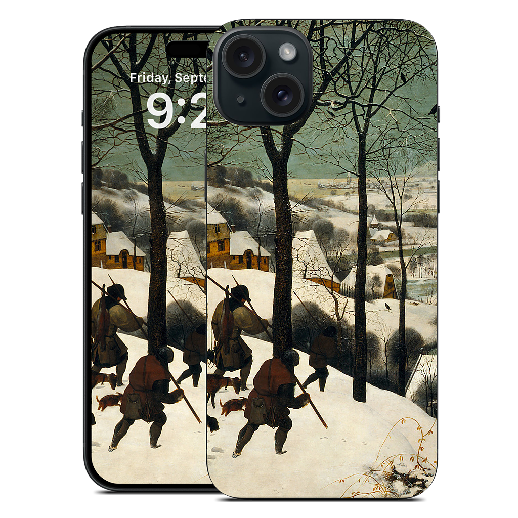 Hunters in the Snow iPhone Skin