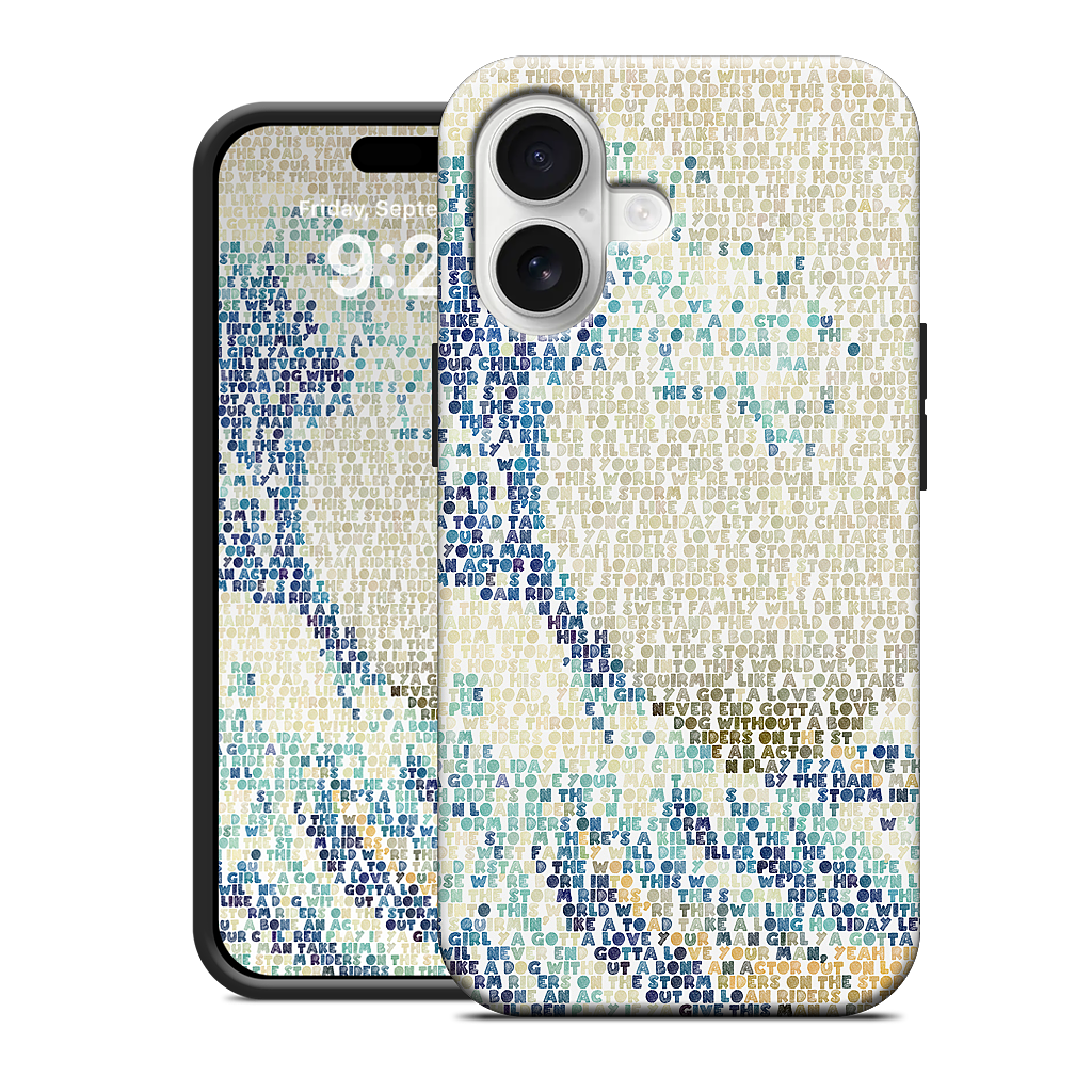 Riders On The Great Wave iPhone Case
