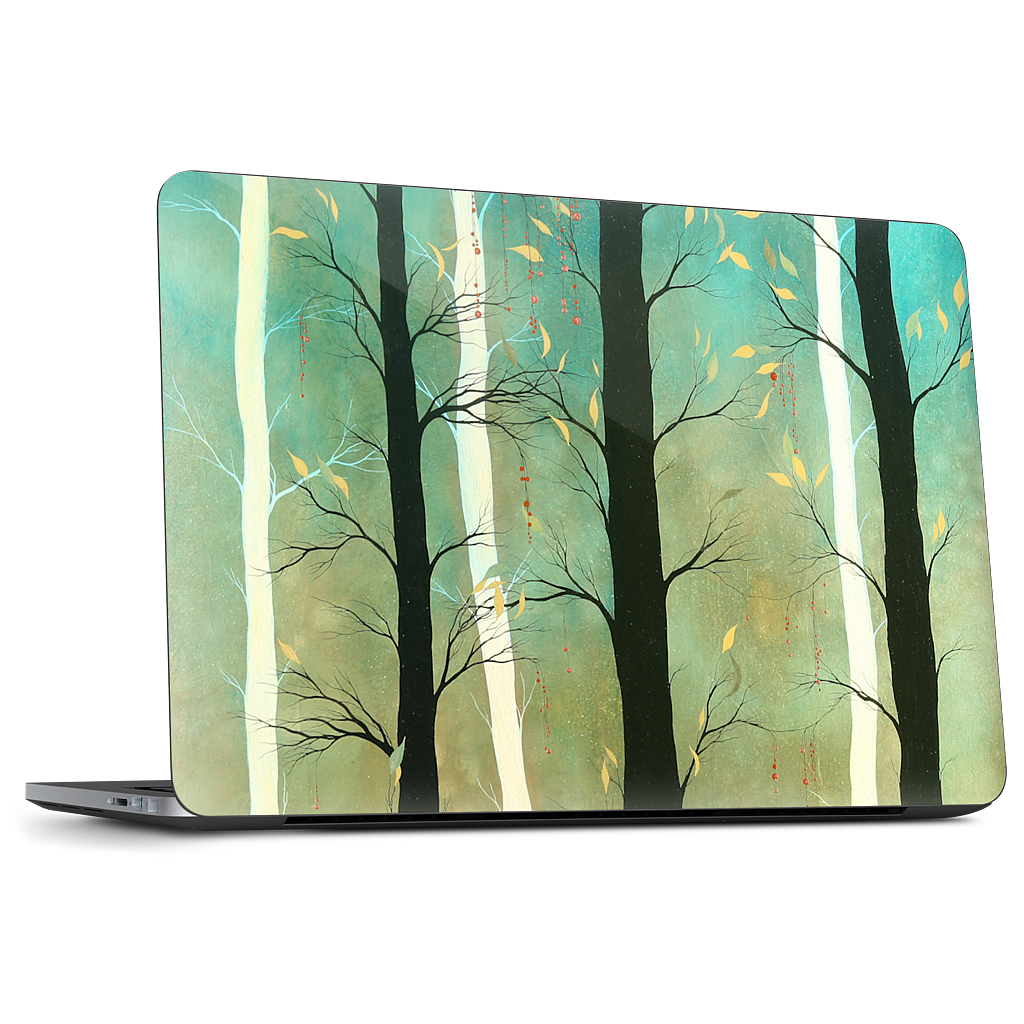 Black and White Dell Laptop Skin