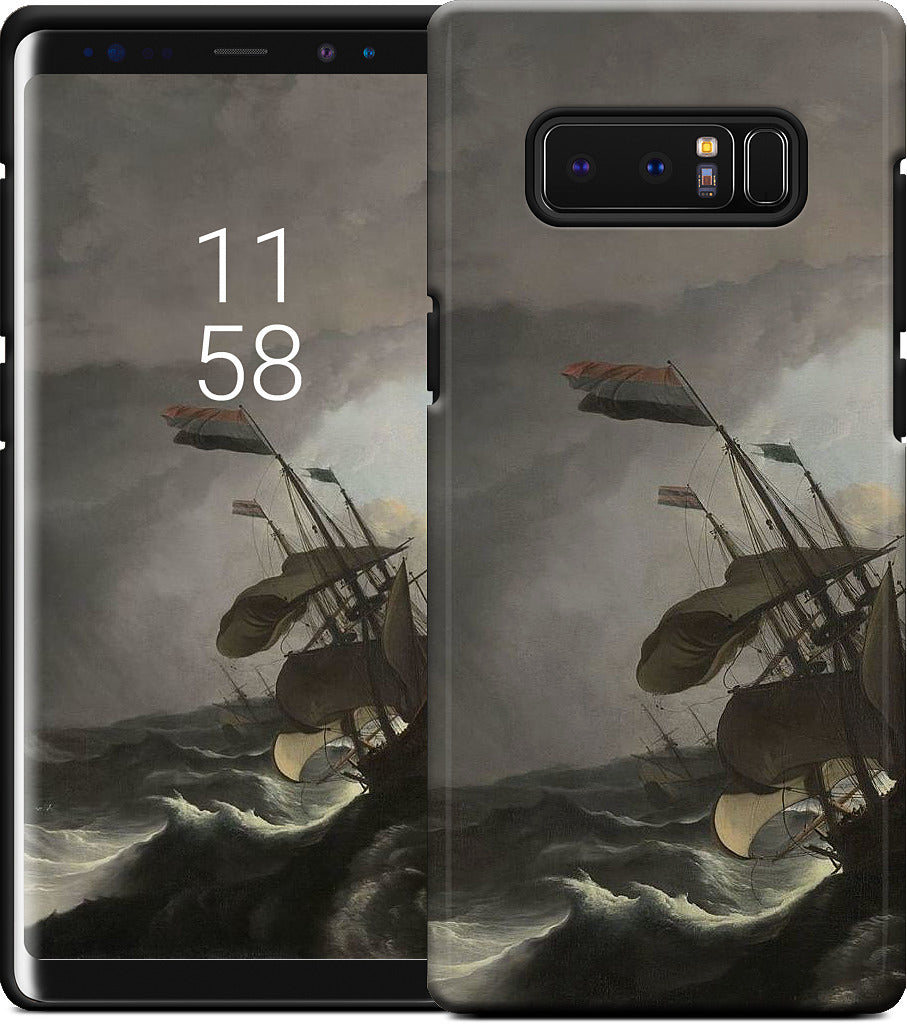 Warships During a Storm Samsung Case