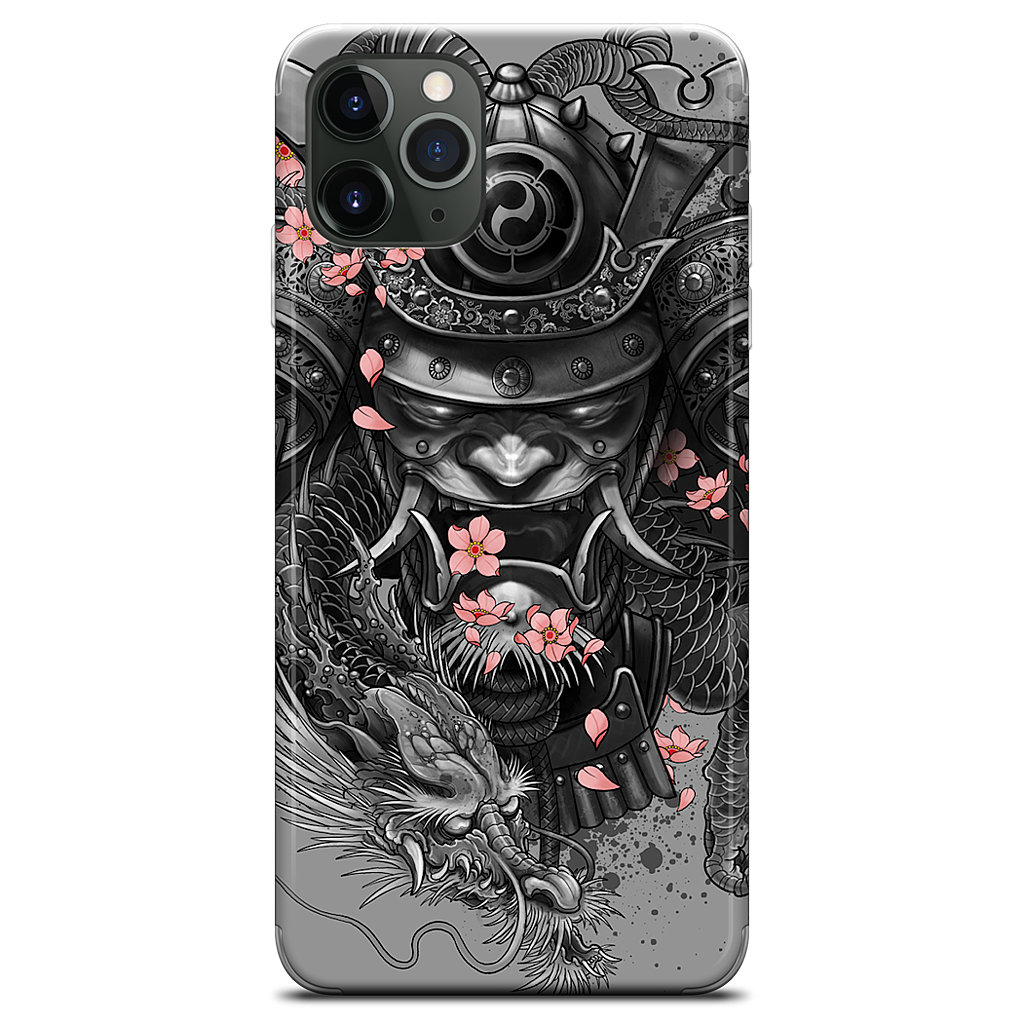 Samurai Dragon iPhone Skin