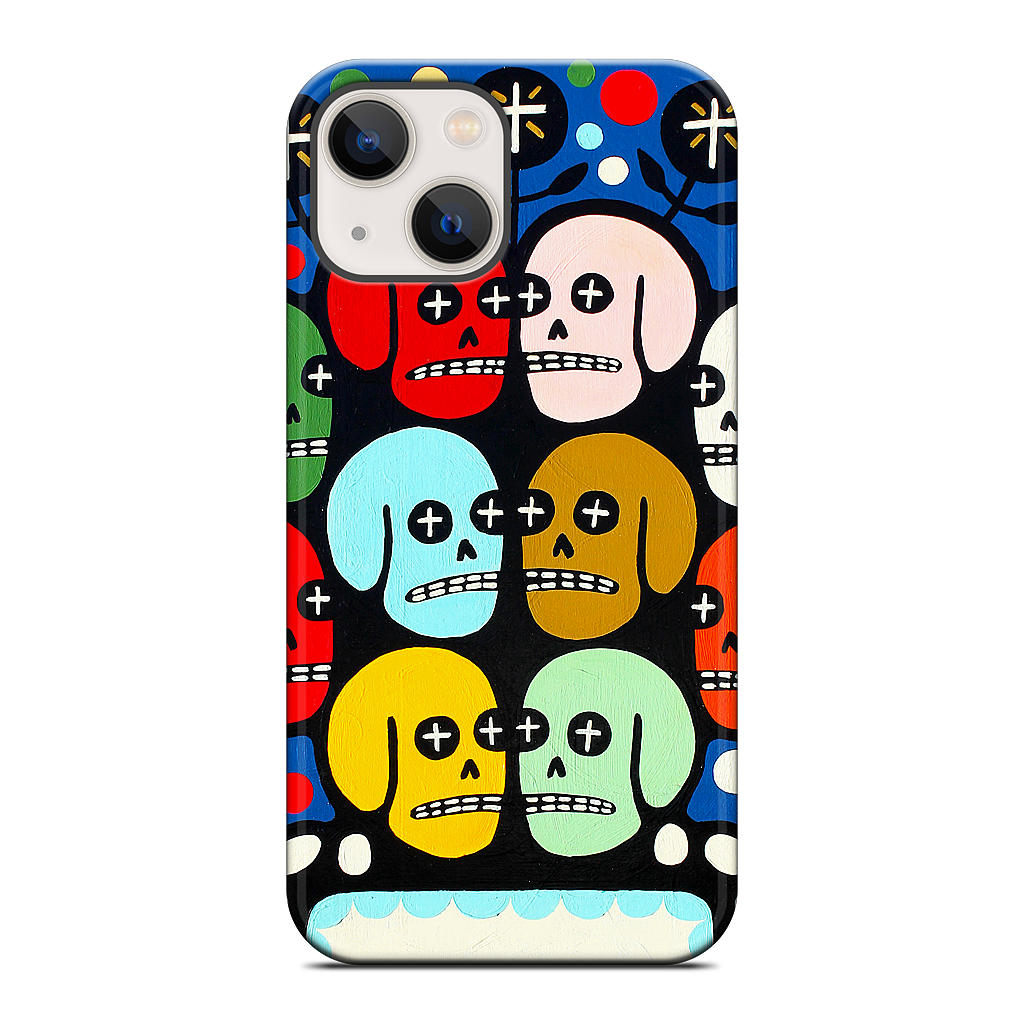 The Many Colors Of Death iPhone Case
