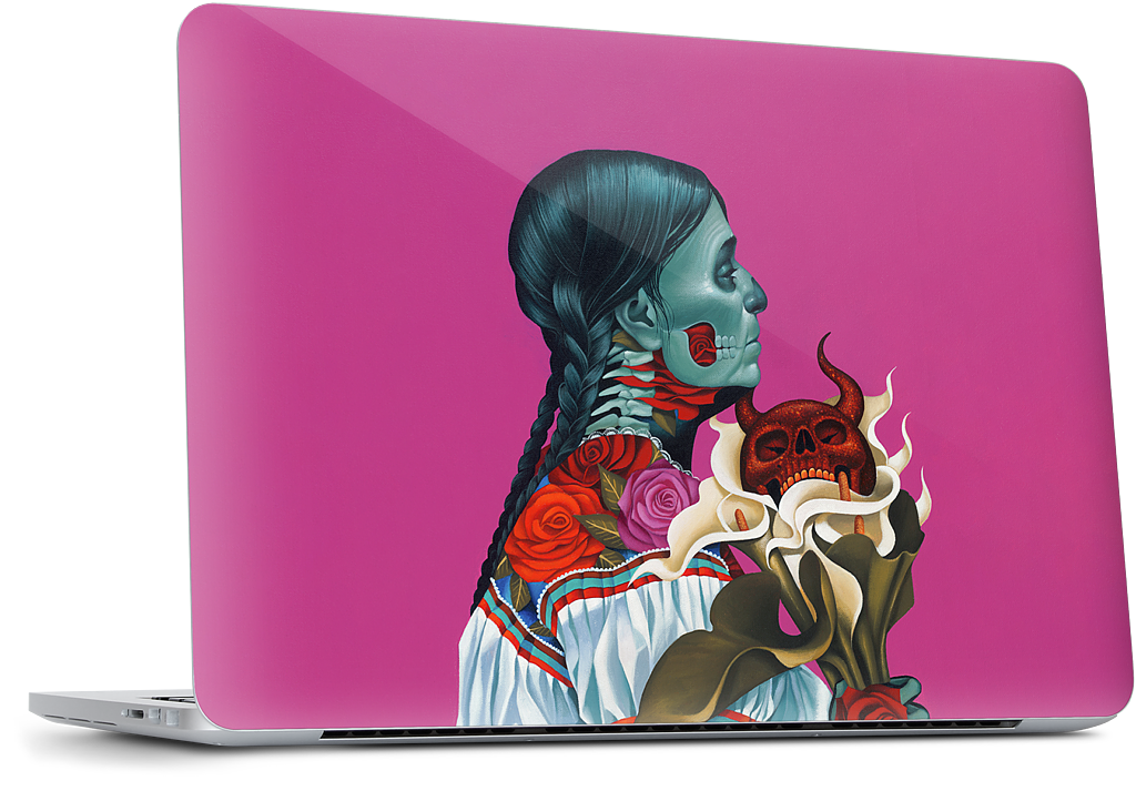 Rosa MacBook Skin