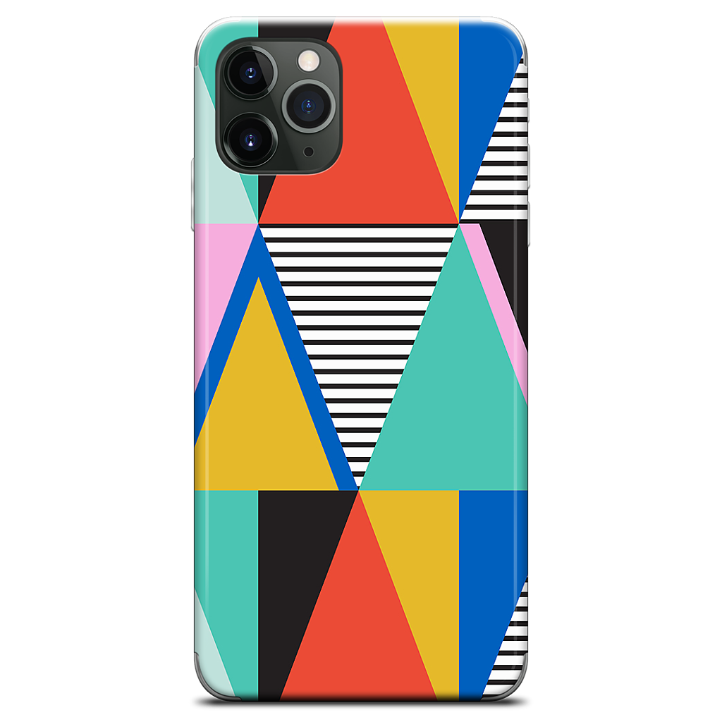 Graphic Triangles iPhone Skin