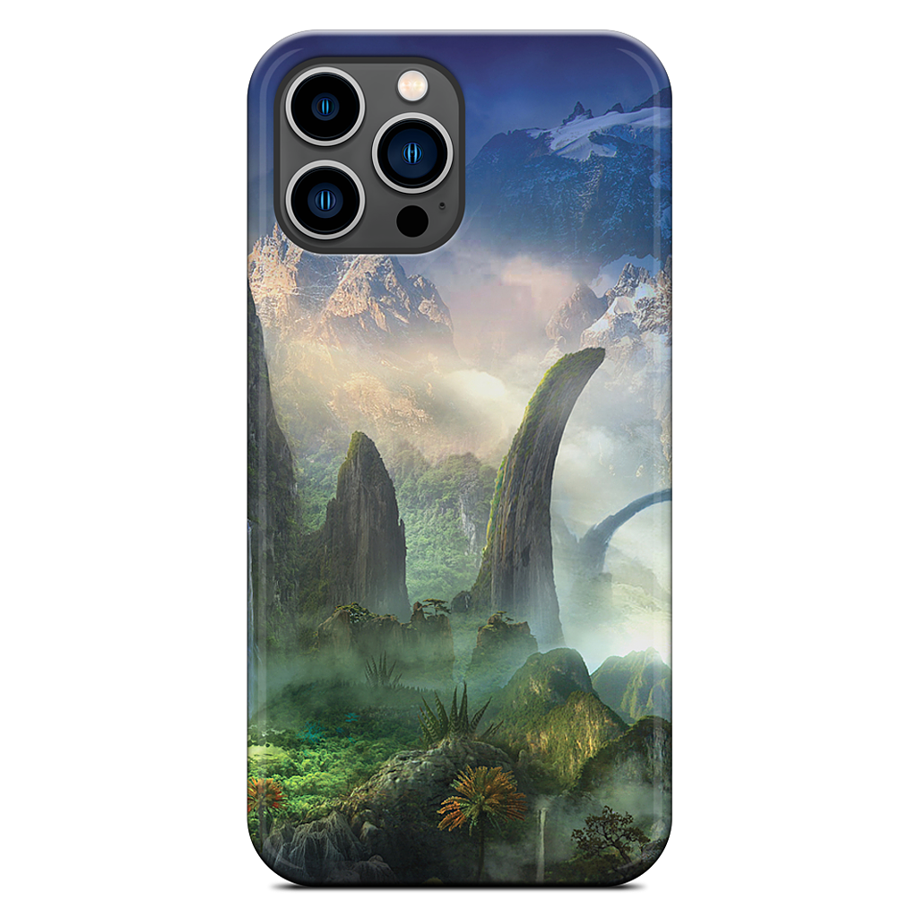 Great North Road iPhone Case