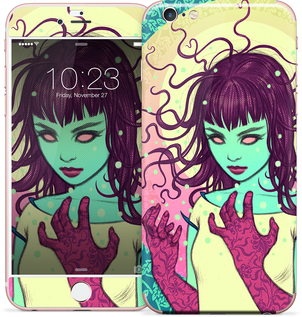 In The Absence Of Gravity iPhone Skin