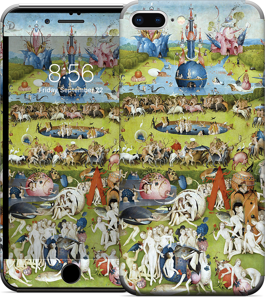 Garden of Earthly Delights iPhone Skin