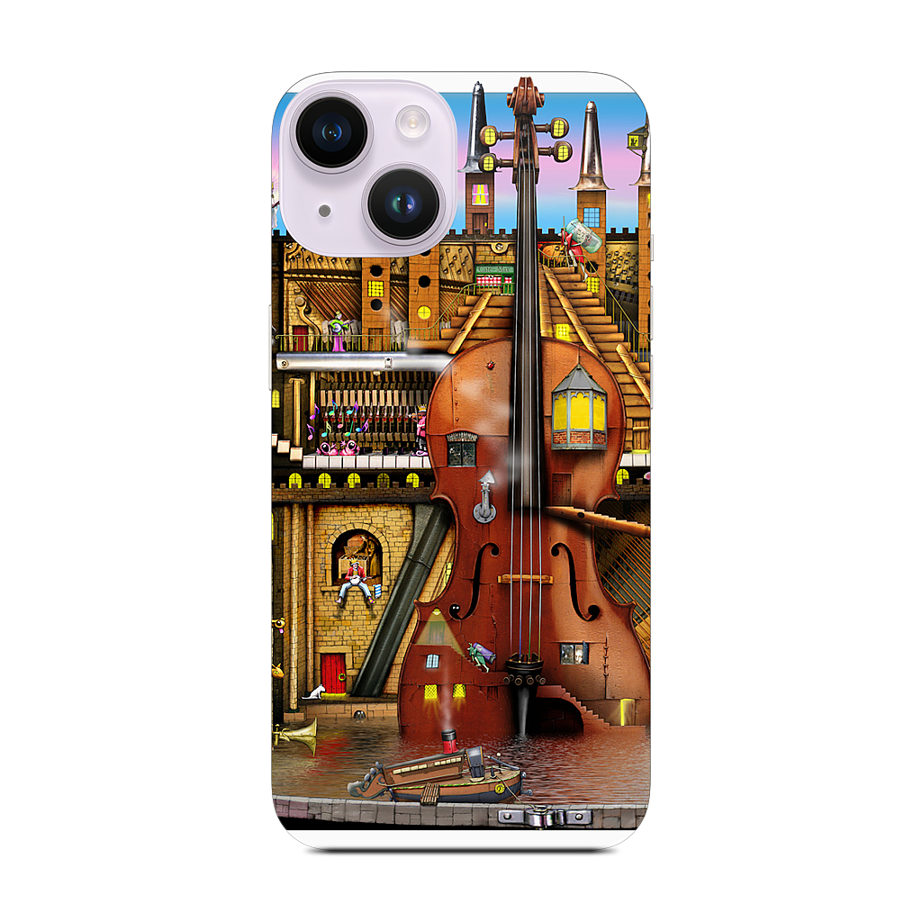 Music Castle iPhone Skin