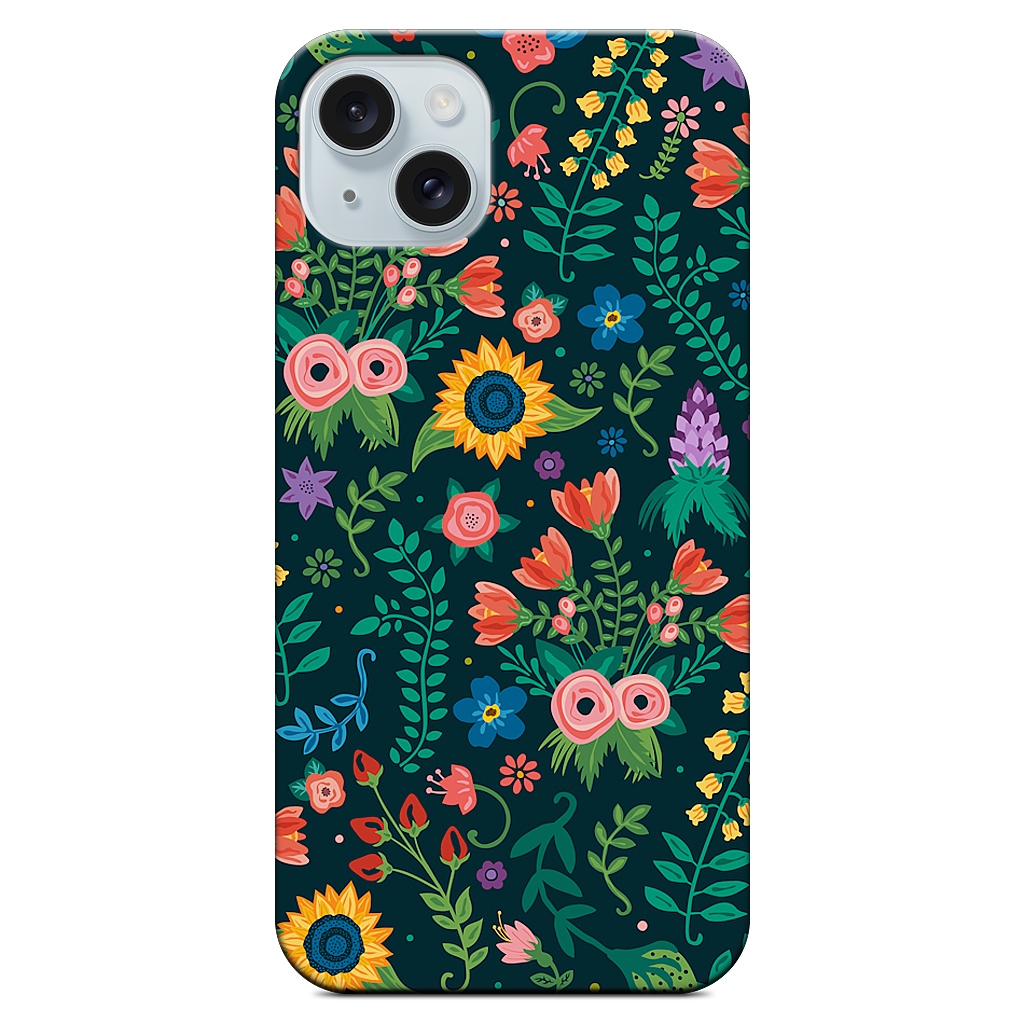 Floral Heart iPhone Case