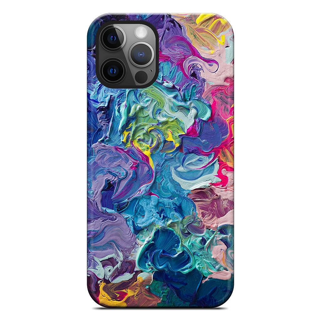 Rainbow Flow Abstract iPhone Case