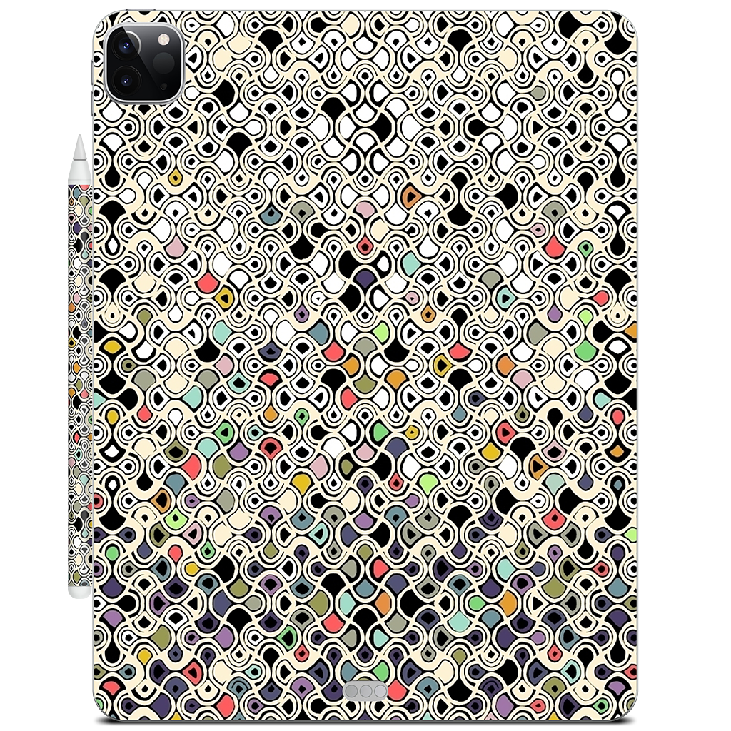 cellular ombre iPad Skin