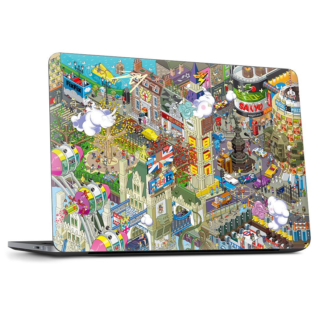 London Dell Laptop Skin