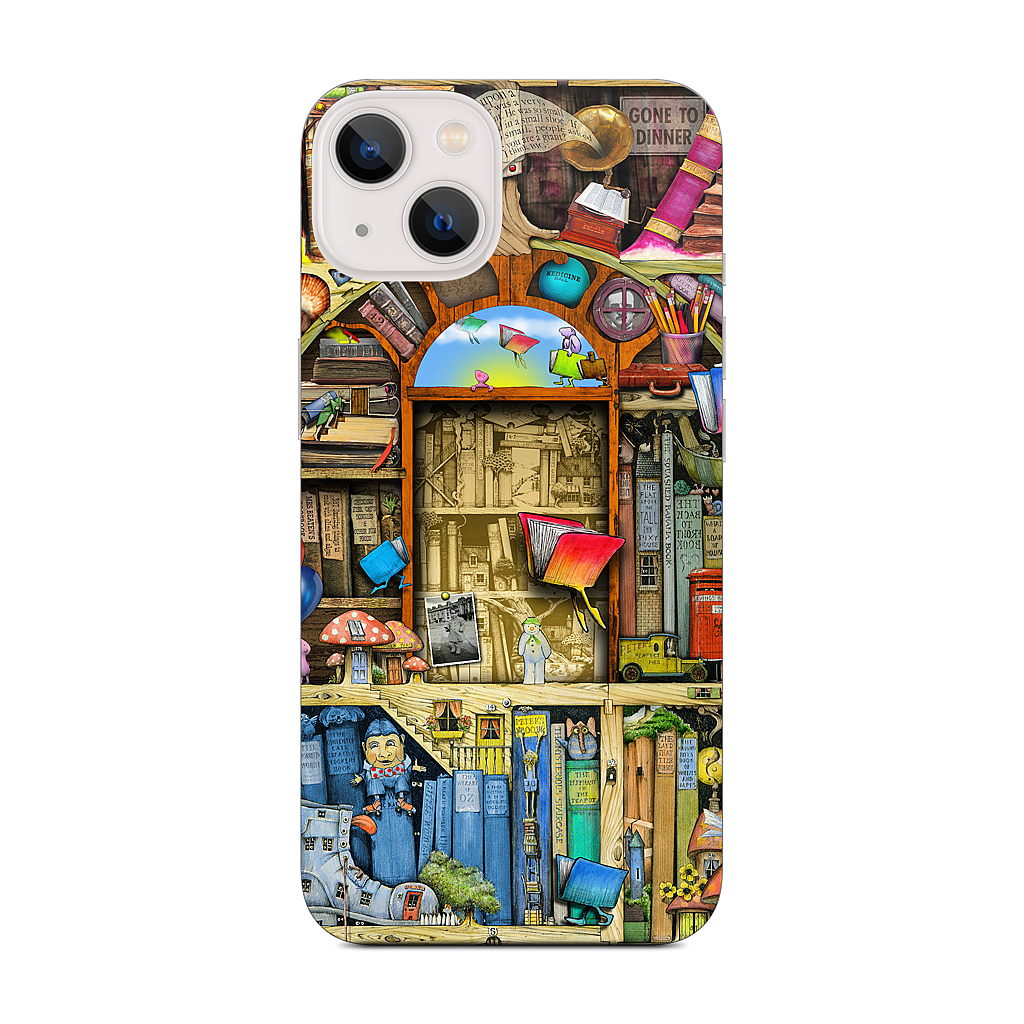Bookshelf 2b iPhone Skin