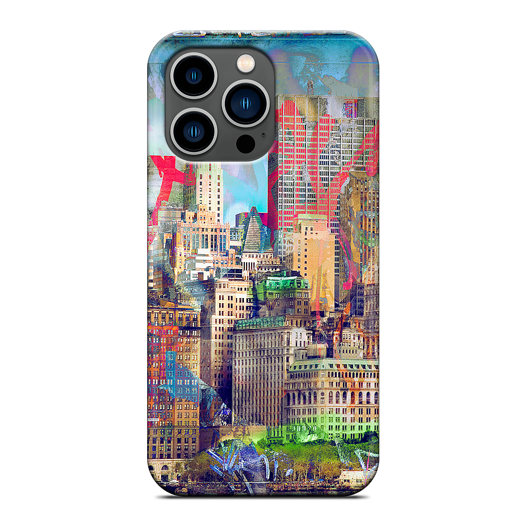 Graffiti Skyline iPhone Case