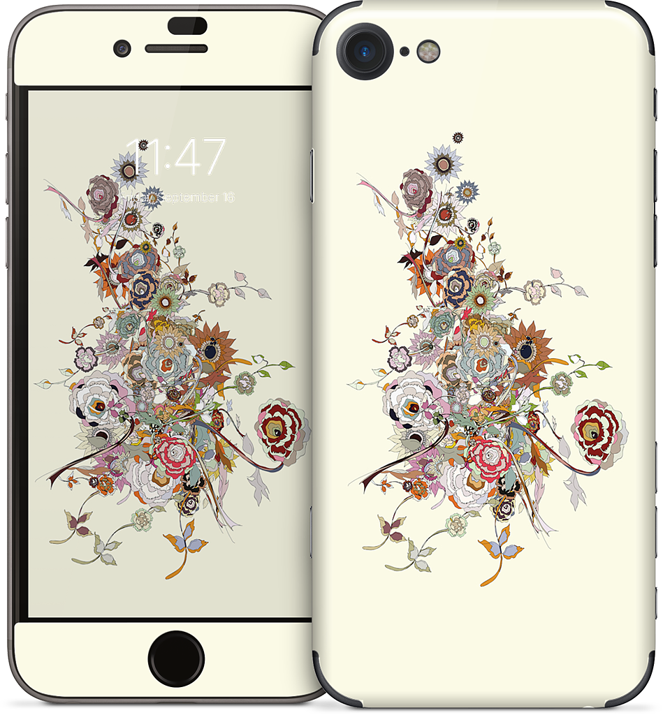 Chaos Bloom Spring Irritation iPhone Skin