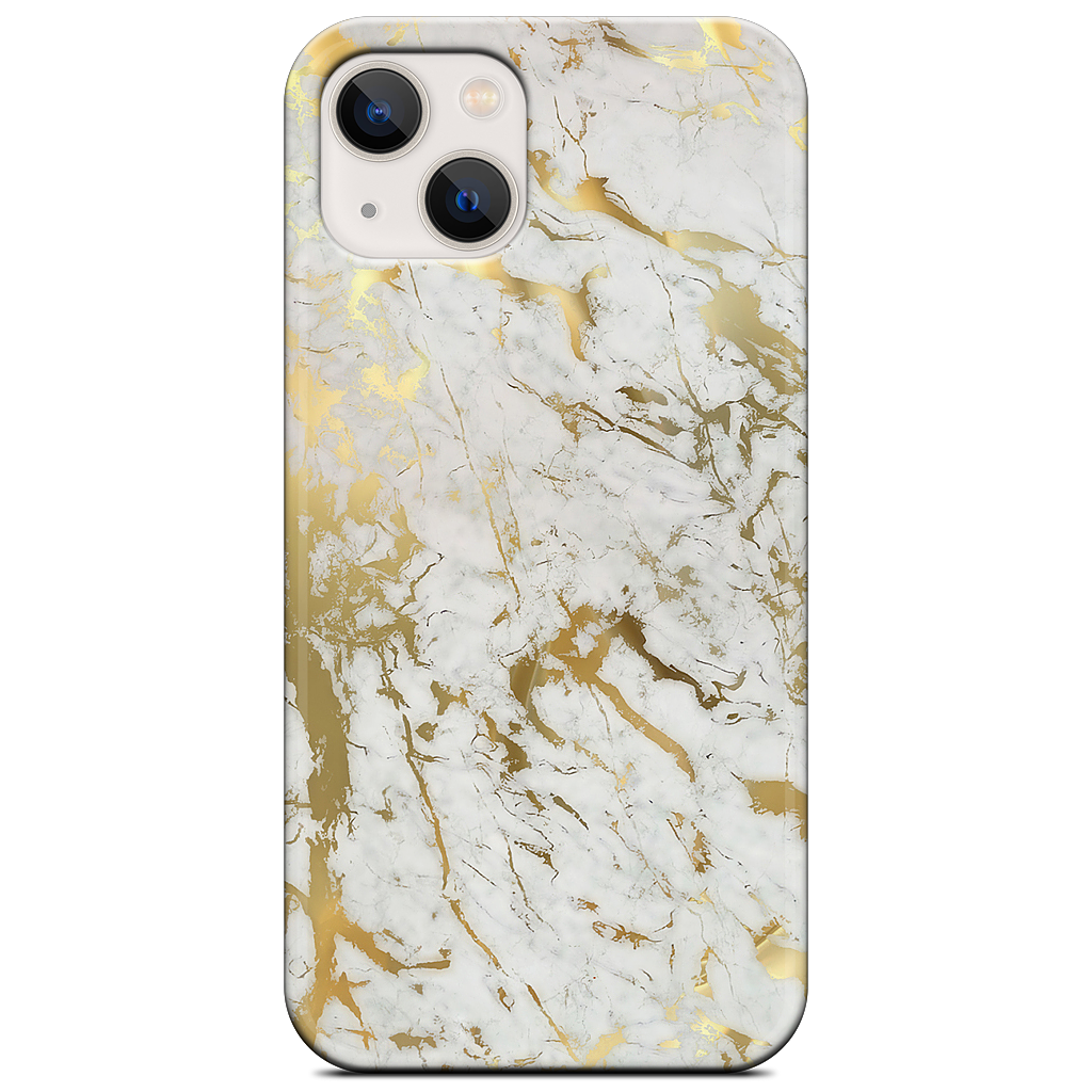 Gold Marble iPhone Case