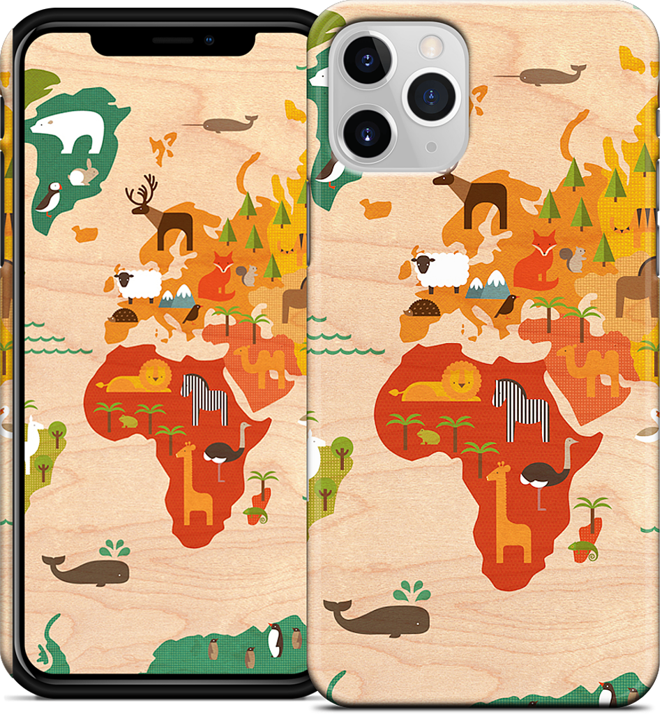 My World iPhone Case
