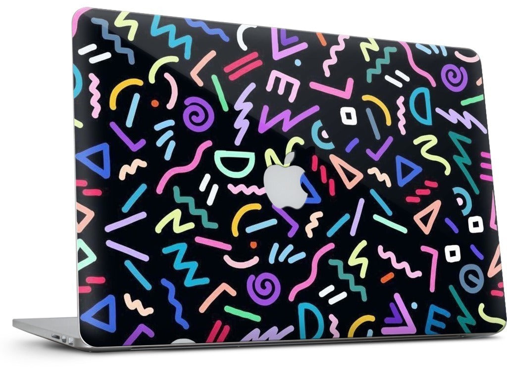 Neon MacBook Skin
