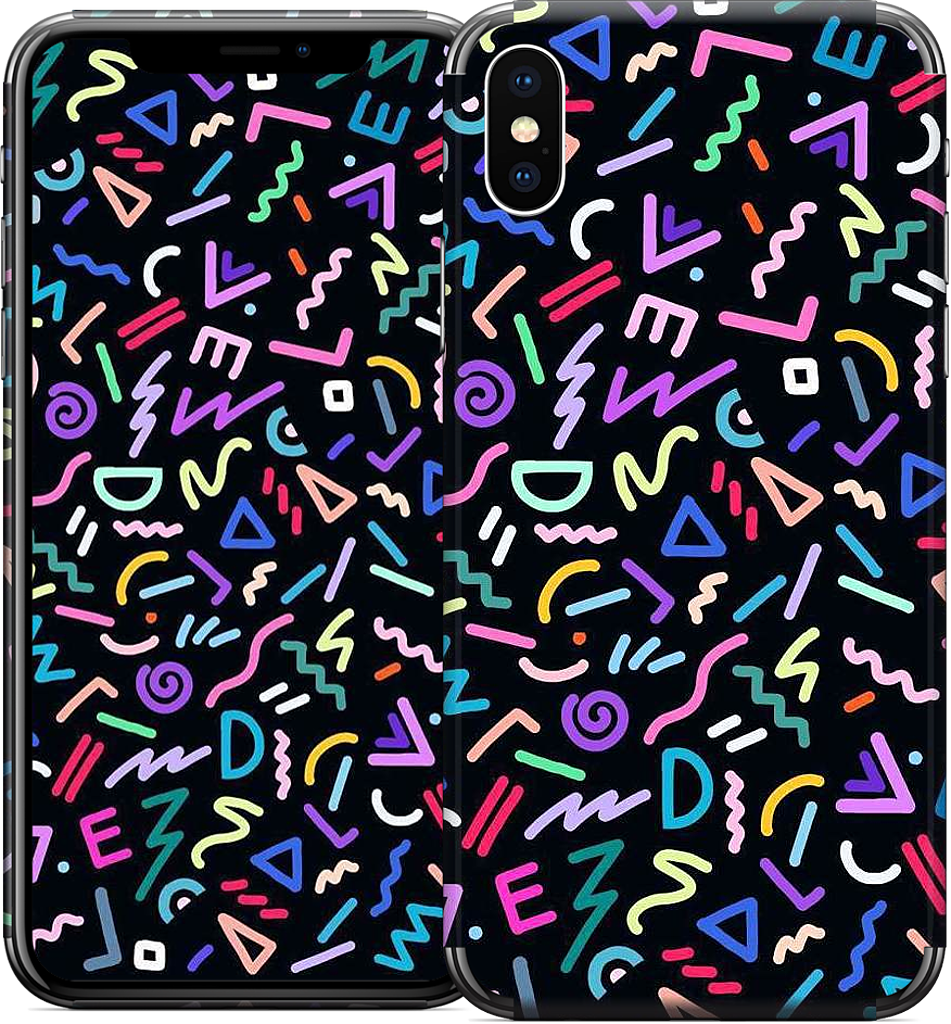 Neon iPhone Skin