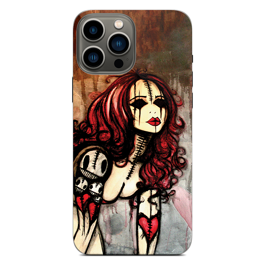Devil Woman iPhone Skin