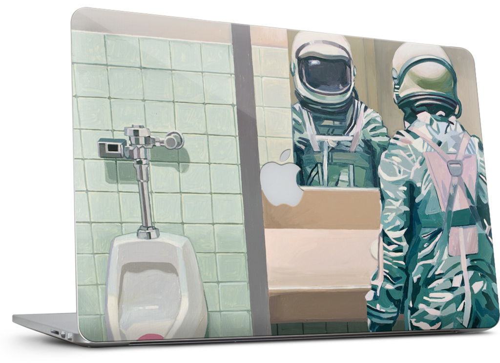 Men's Room MacBook Skin