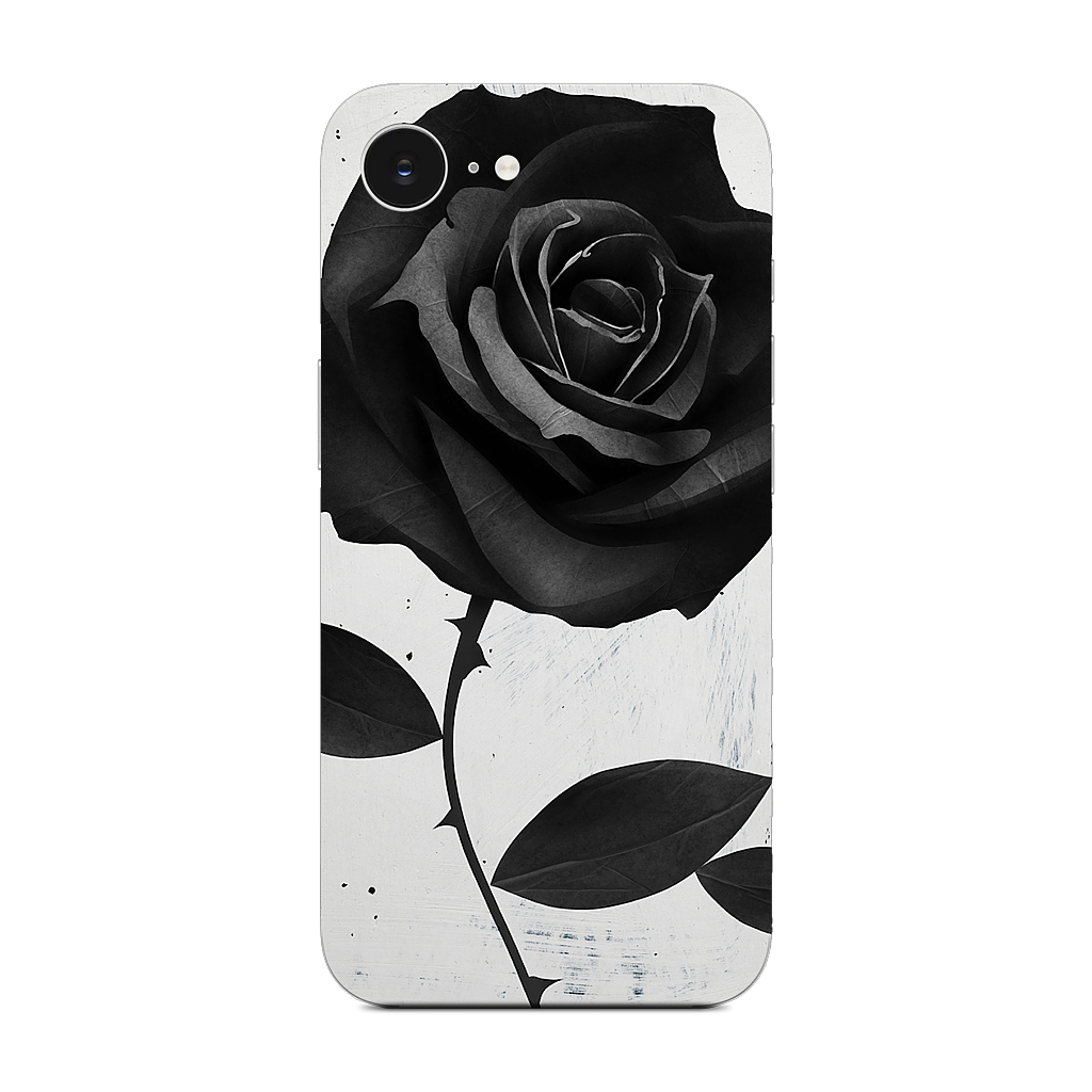 Fabric Rose iPhone Skin