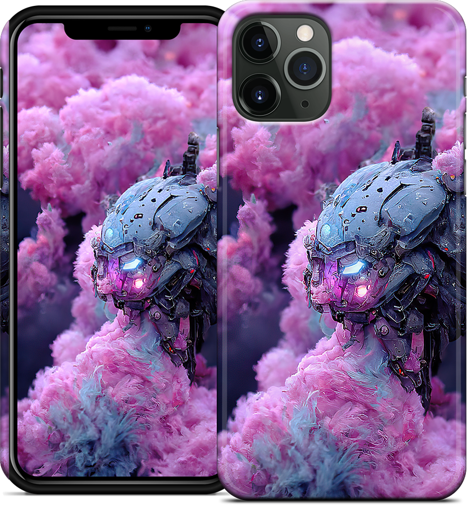 Cotton Candy Mechs iPhone Case