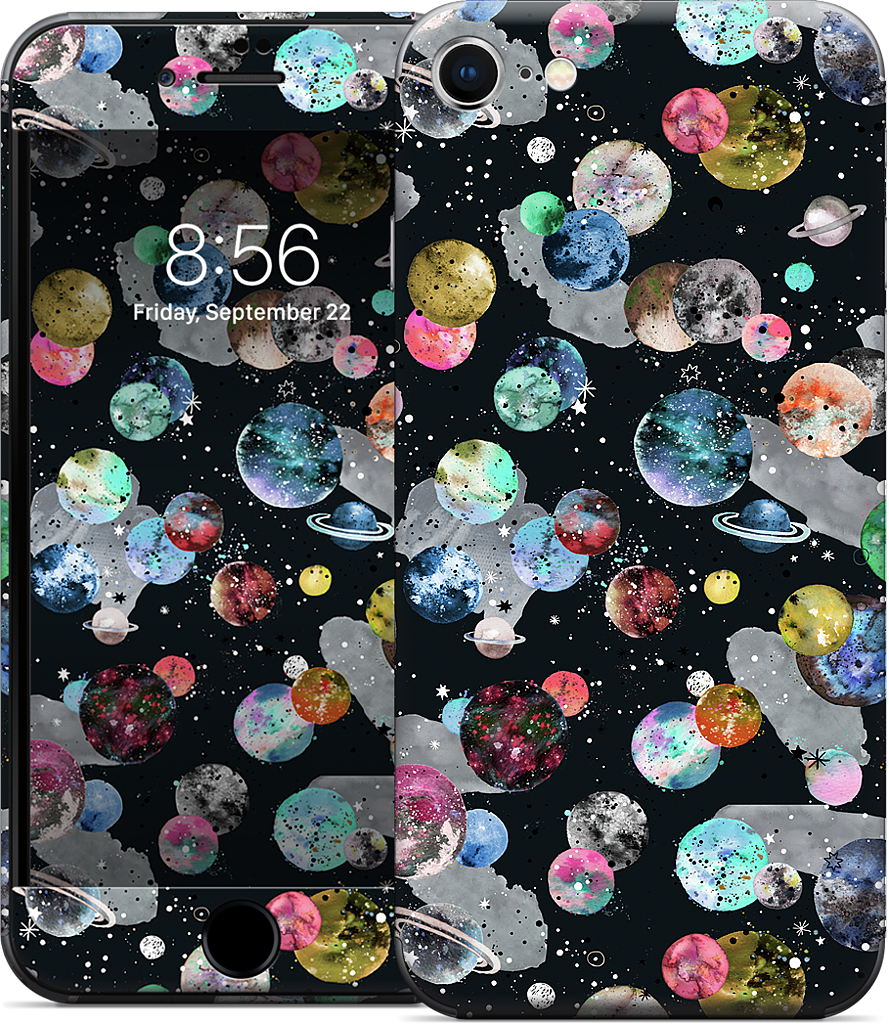 Cosmic Collage iPhone Skin