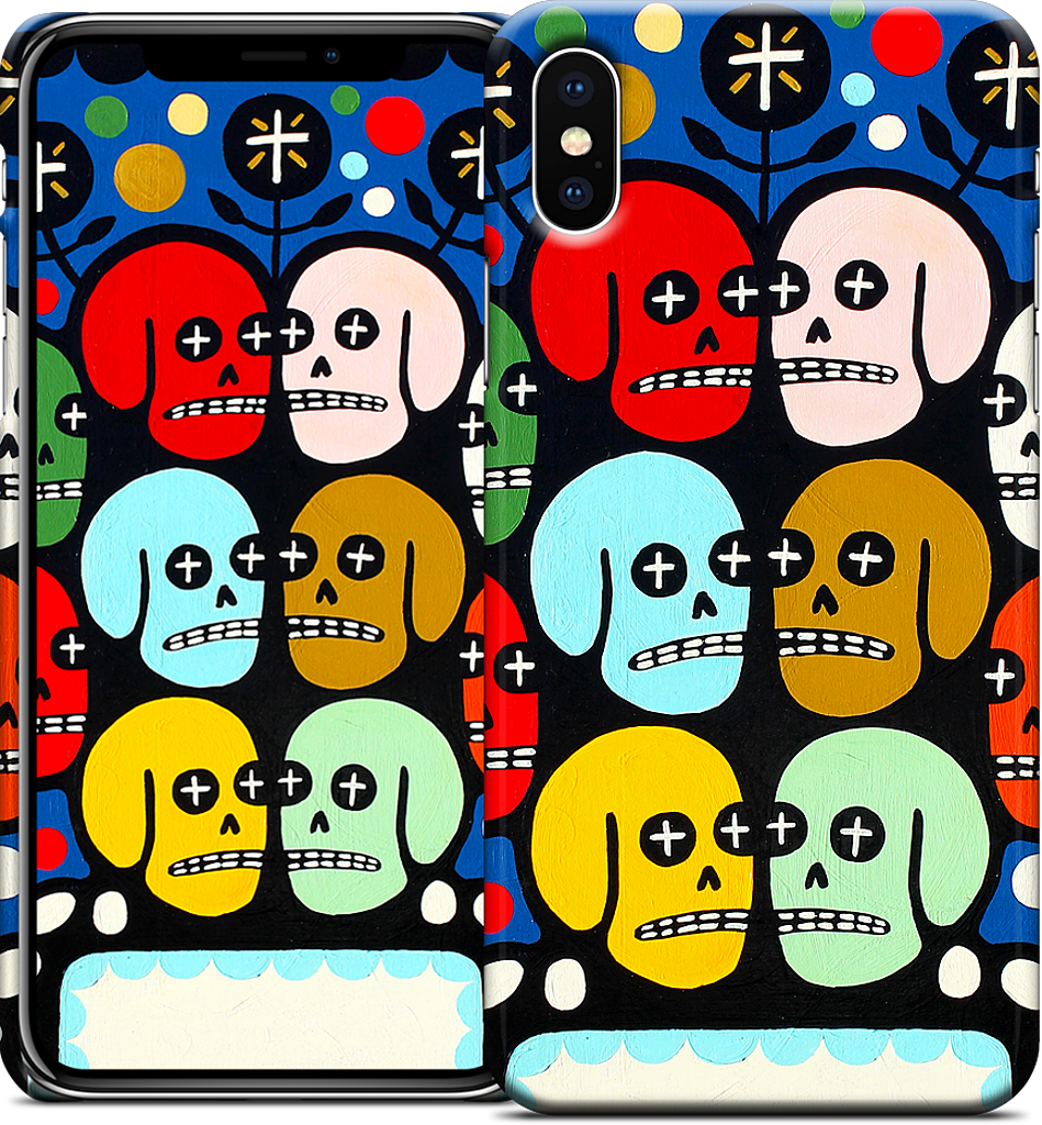 The Many Colors Of Death iPhone Case