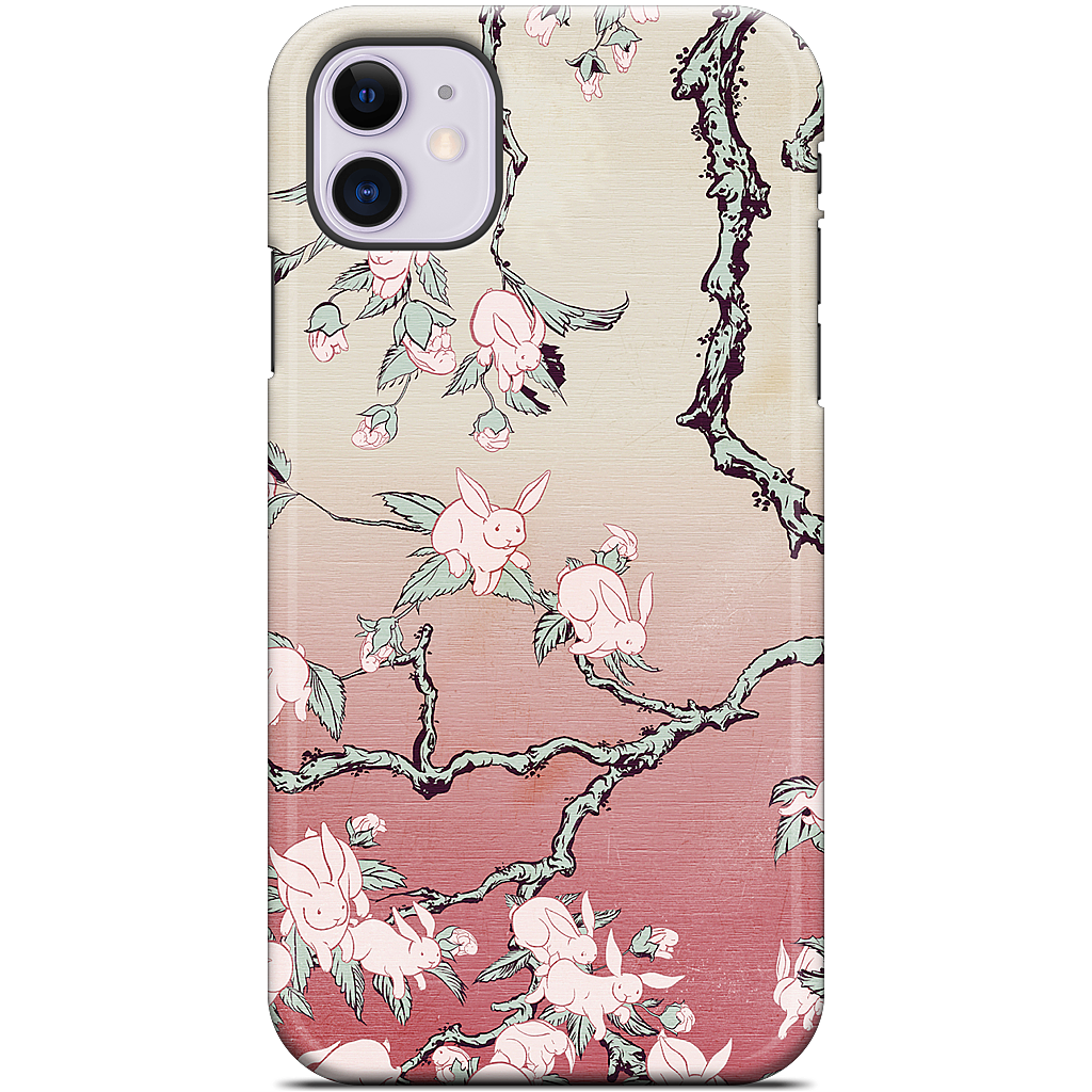 Bunny Blossom iPhone Case