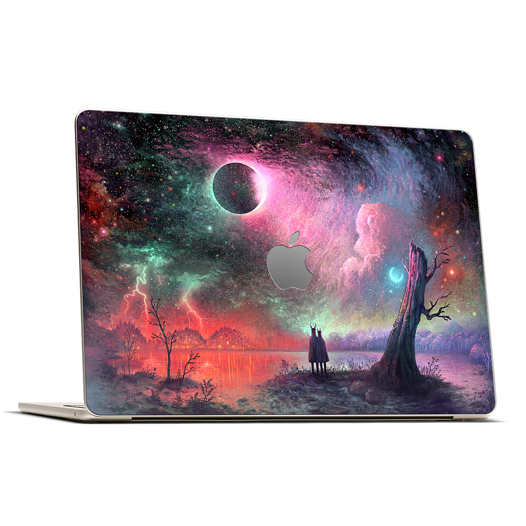 Together Through the Shifting Tides MacBook Skin