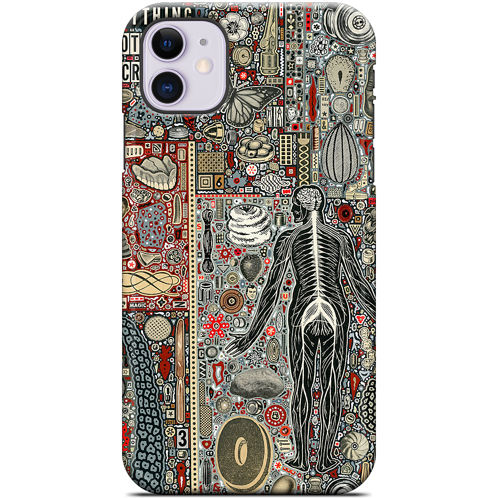 Everything and Nothing iPhone Case