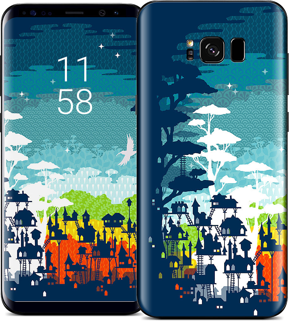 Rainforest City Samsung Skin