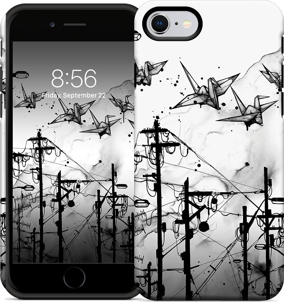 Cable Cranes iPhone Case