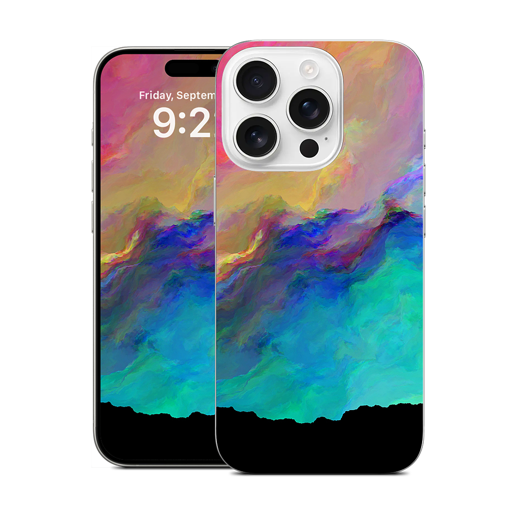 Night Aurora iPhone Skin
